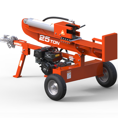 25 Ton Log Splitter Firewood Wood Processor Farms With Honda B&amp;S Ducar Gasoline Engine